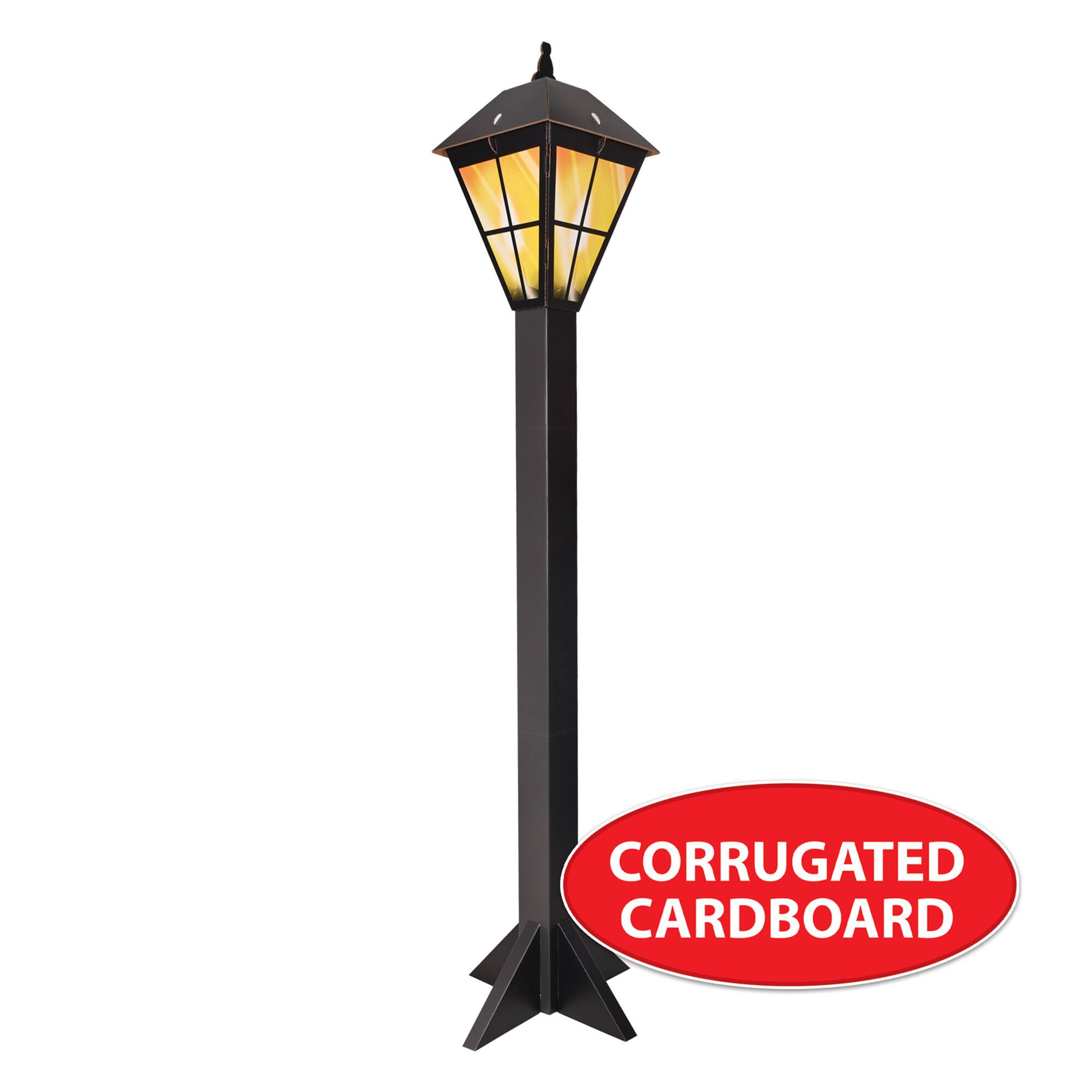 Beistle 7ft. Black 3D Lamppost Prop